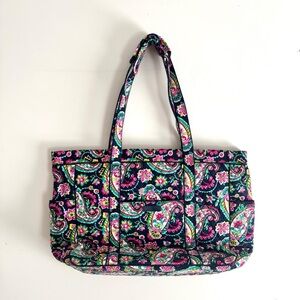 Vera Bradley XL Tote Bag in Petal Paisley